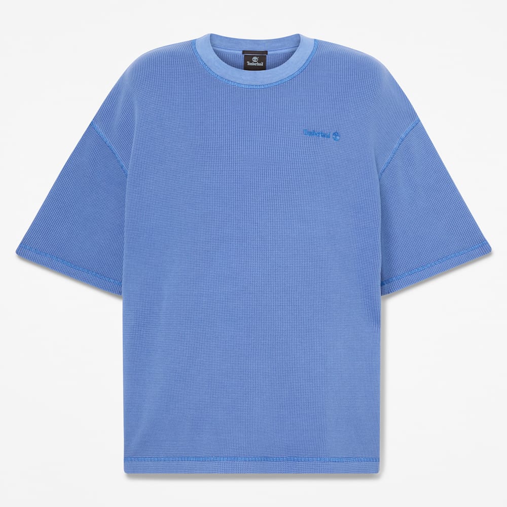 ワッフル 半袖 Tシャツ ユニセックス  image number 0