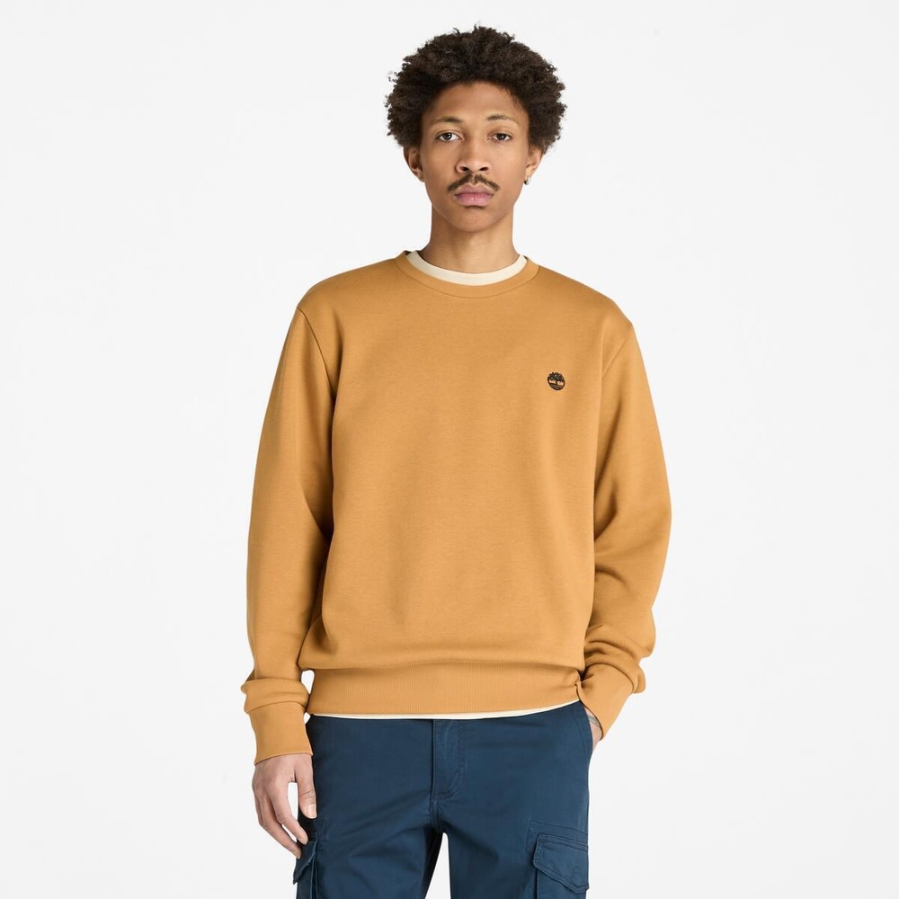 ブラッシュバック クルーネック スウェットシャツ メンズ image number 0