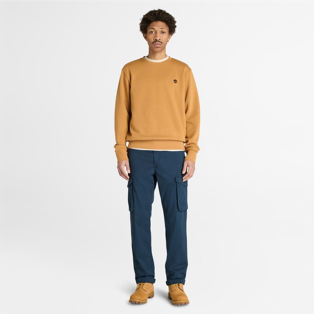 ブラッシュバック クルーネック スウェットシャツ メンズ image number 1