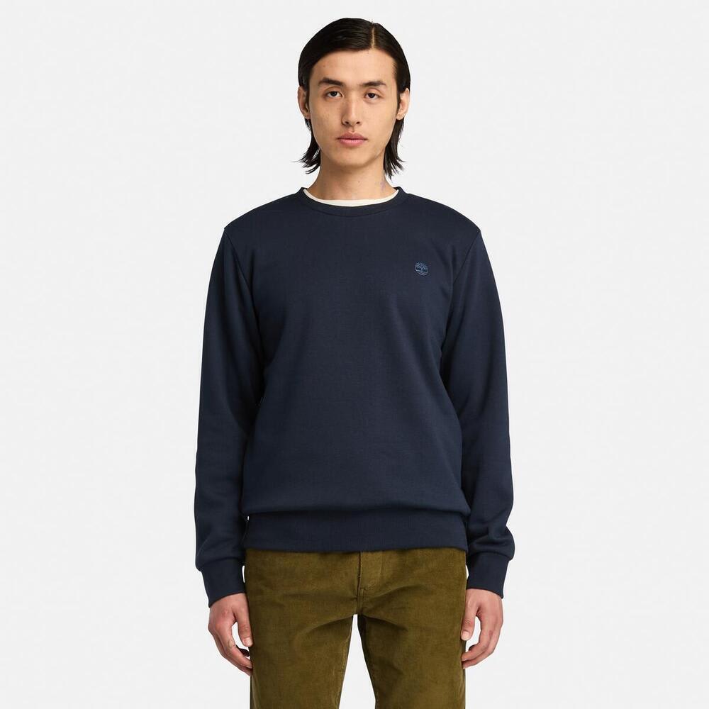 ブラッシュバック クルーネック スウェットシャツ メンズ image number 0