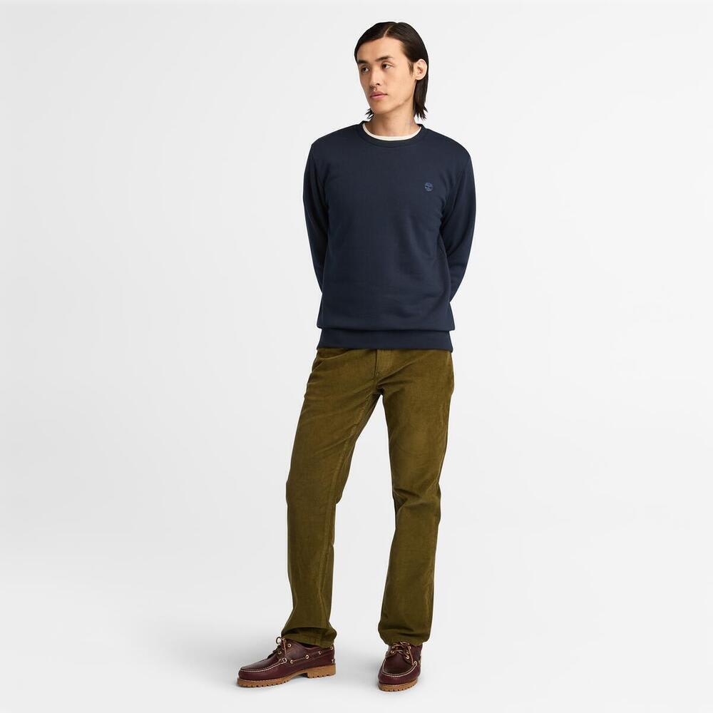 ブラッシュバック クルーネック スウェットシャツ メンズ image number 2