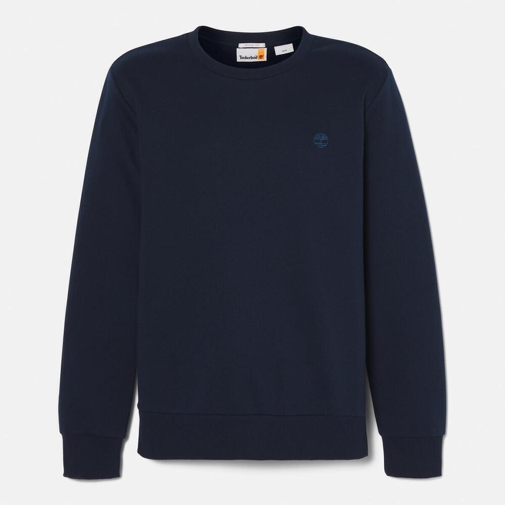 ブラッシュバック クルーネック スウェットシャツ メンズ image number 3