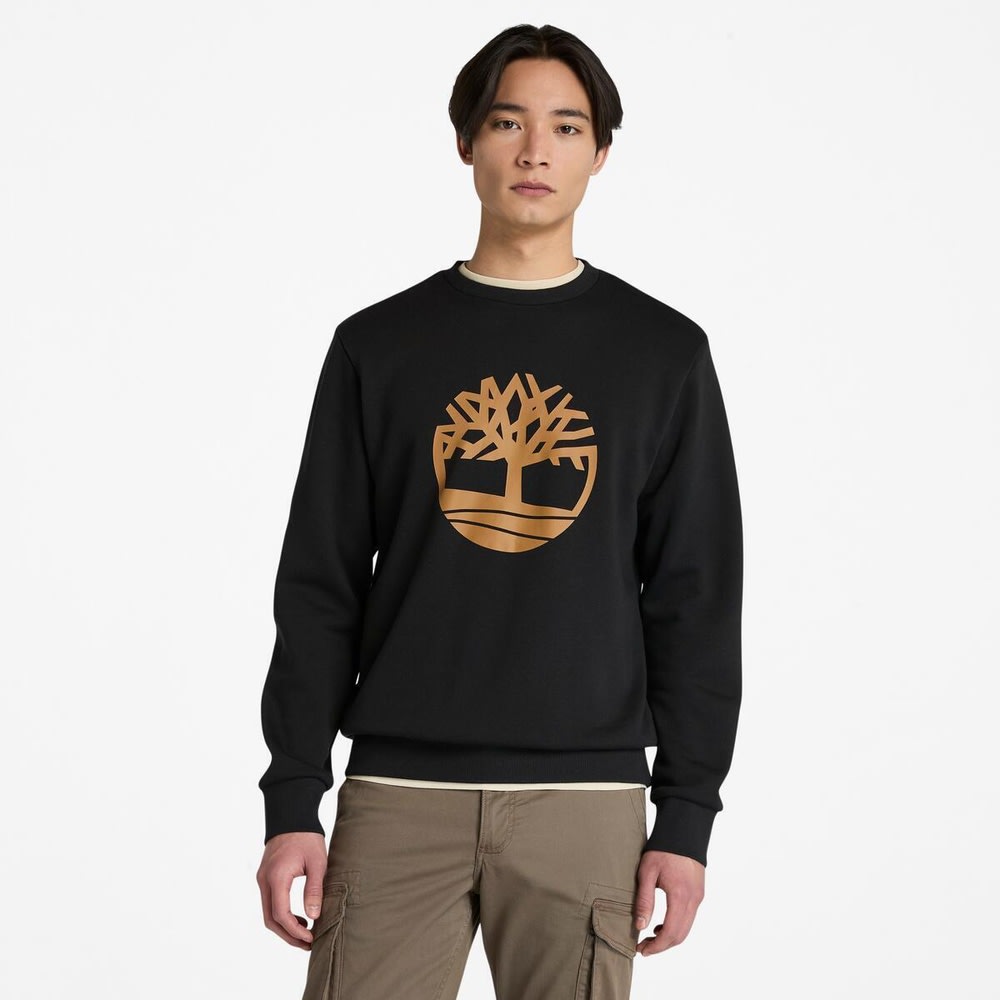 ブラッシュバック クルーネック スウェットシャツ メンズ image number 0