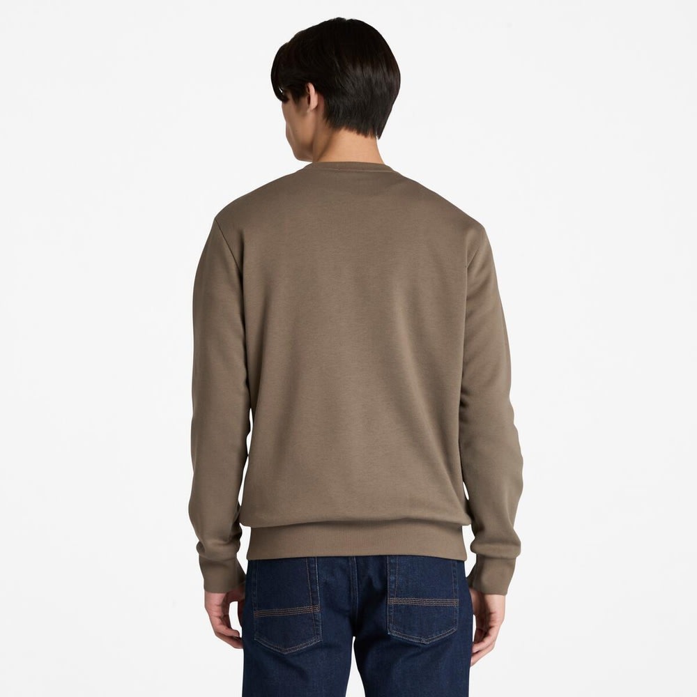 ブラッシュバック クルーネック スウェットシャツ メンズ image number 2