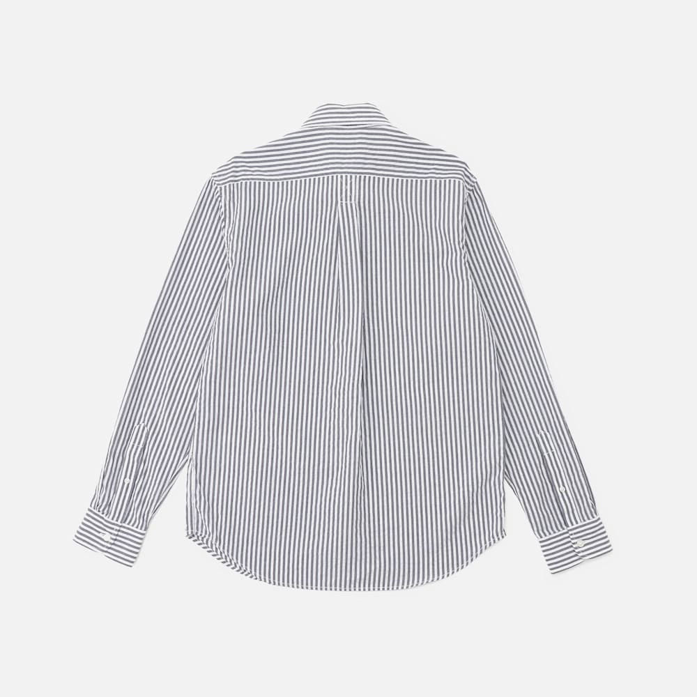 ストライプ シアサッカー 半袖 シャツ メンズ image number 1