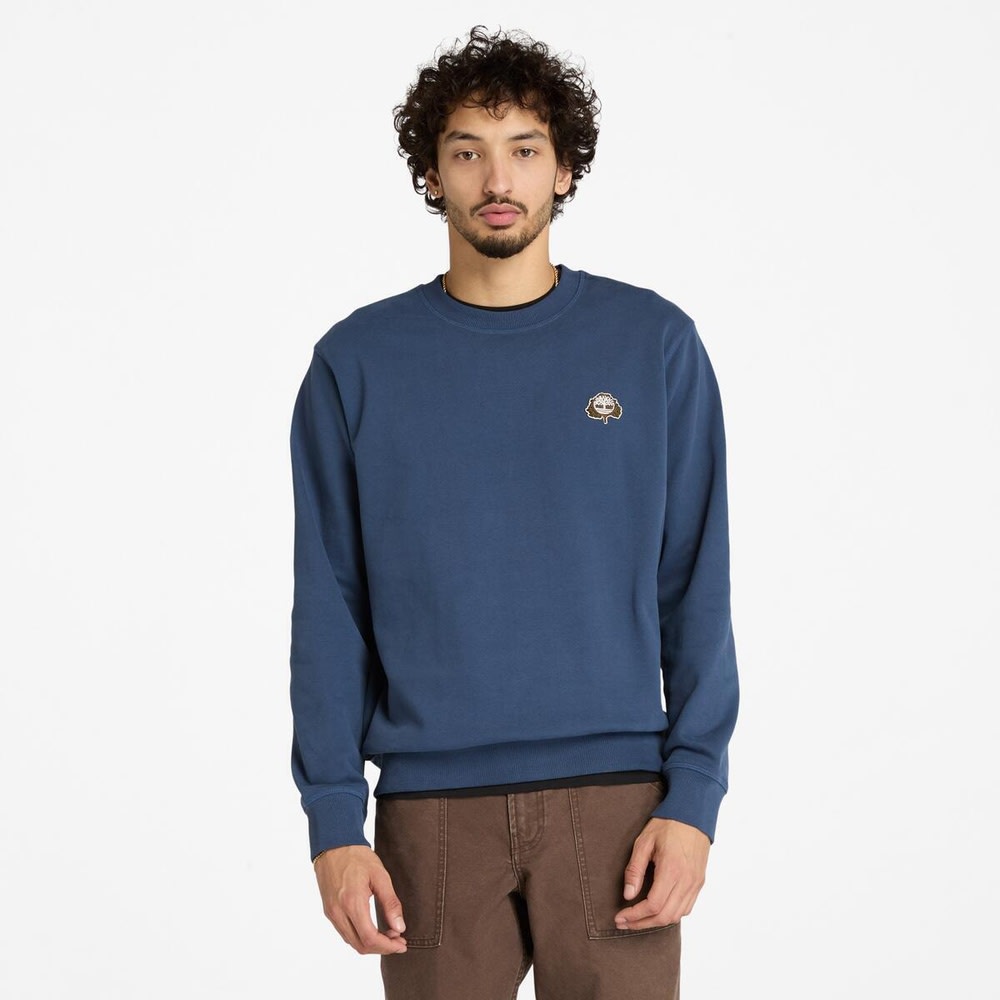 ツリーロゴ パッチ クルーネック スウェットシャツ メンズ image number 0