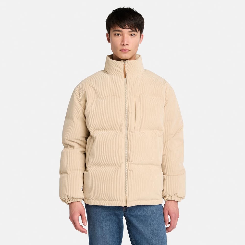 グースアイ ウォータープルーフ ダウン コーデュロイ ジャケット メンズ image number 0