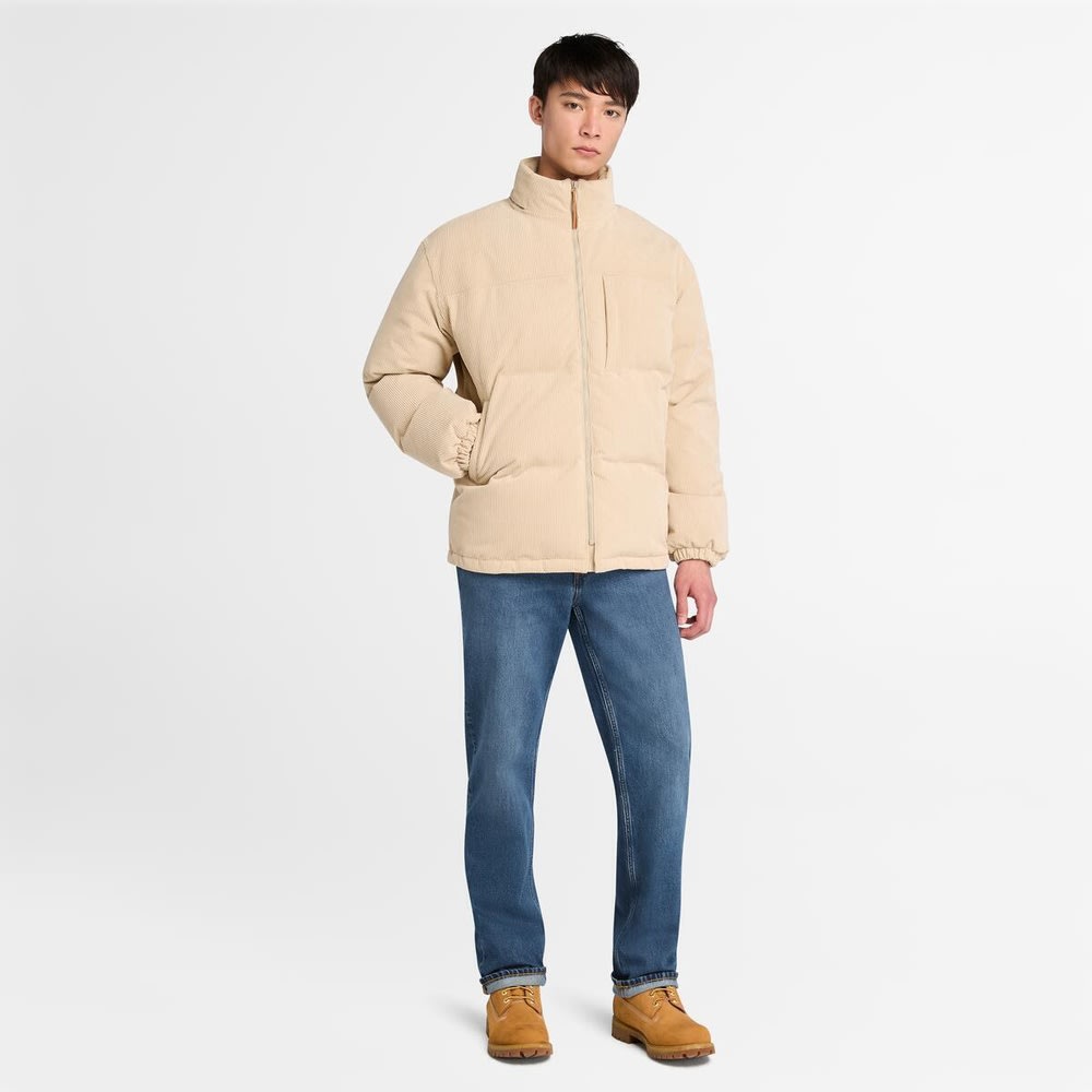グースアイ ウォータープルーフ ダウン コーデュロイ ジャケット メンズ image number 1