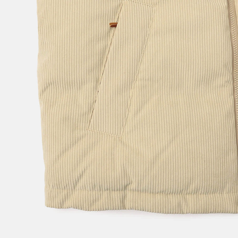 グースアイ ウォータープルーフ ダウン コーデュロイ ジャケット メンズ image number 7