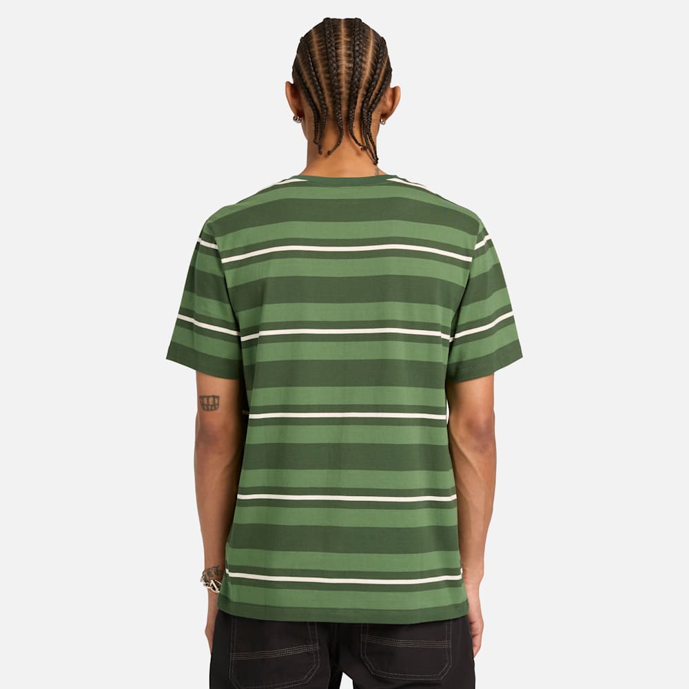 ストライプ 半袖 Tシャツ メンズ image number 3