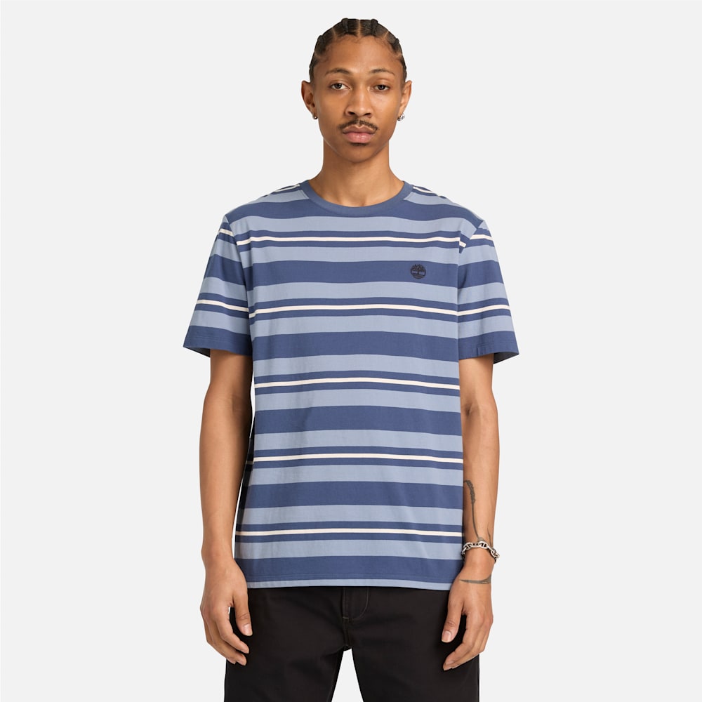 ストライプ 半袖 Tシャツ メンズ image number 1