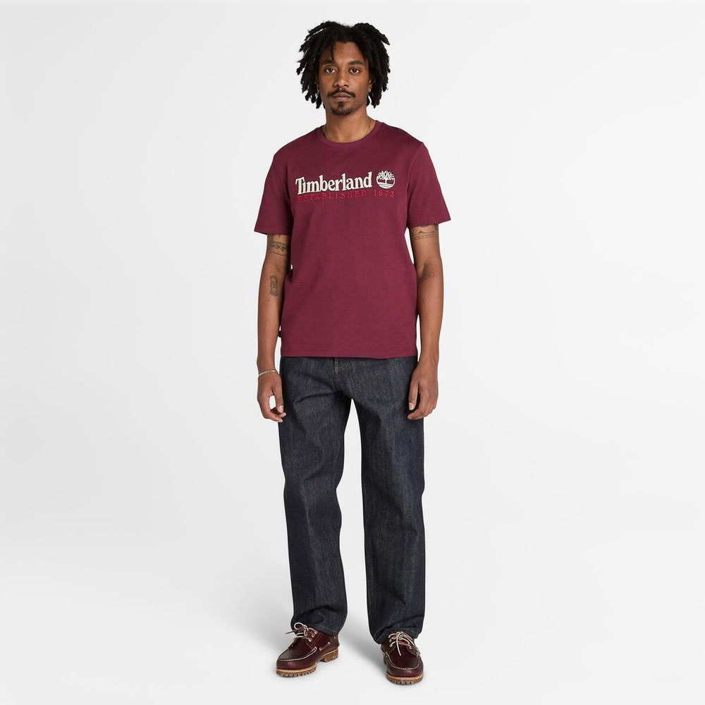 1973 エンブロイダリー ロゴ Tシャツ メンズ image number 1