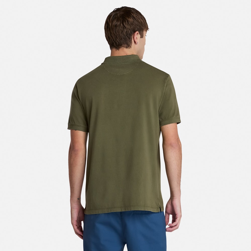 半袖 ウォッシュド ポロシャツ メンズ image number 2