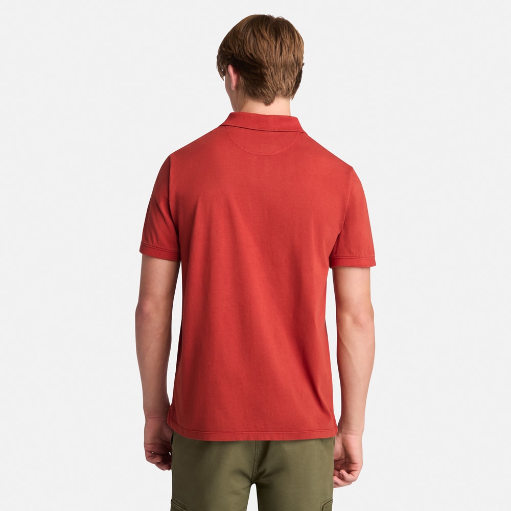 半袖 ウォッシュド ポロシャツ メンズ image number 2