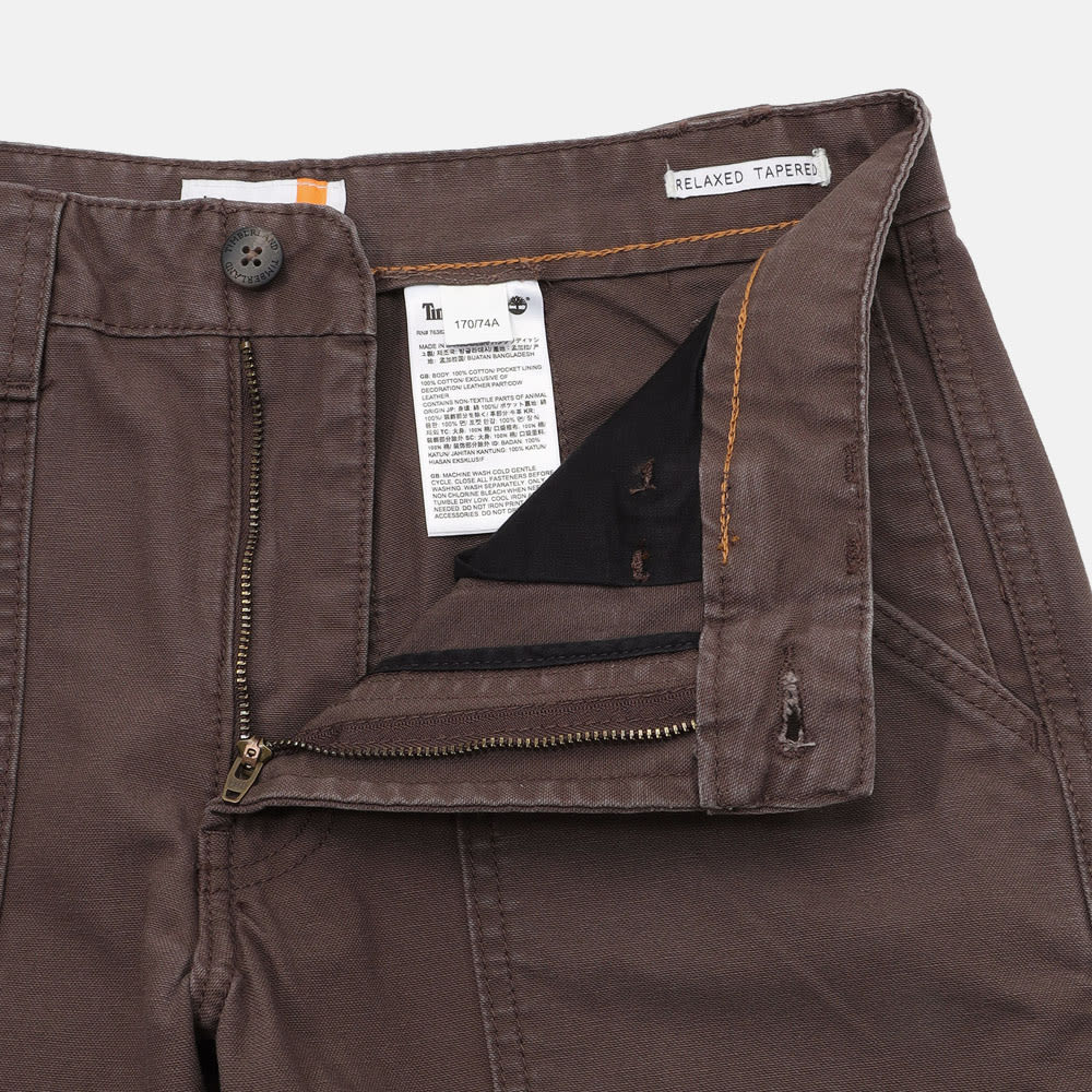 ウォッシュド キャンバス ファティーグ パンツ メンズ image number 2