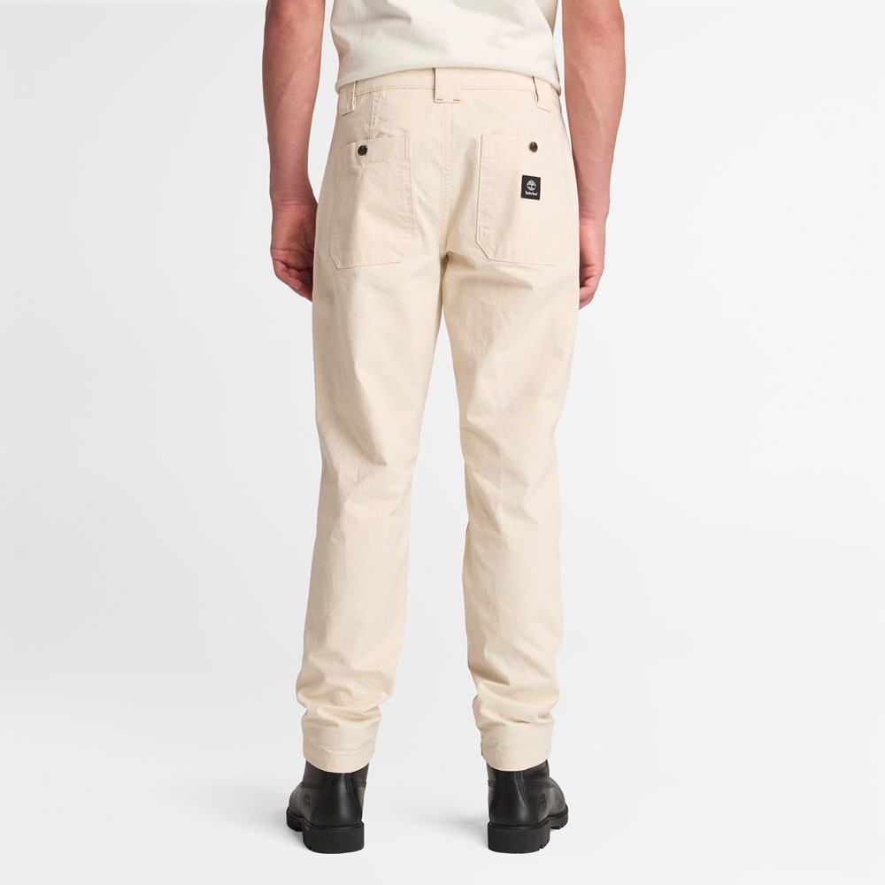 ウォッシュド キャンバス ファティーグ パンツ メンズ image number 3