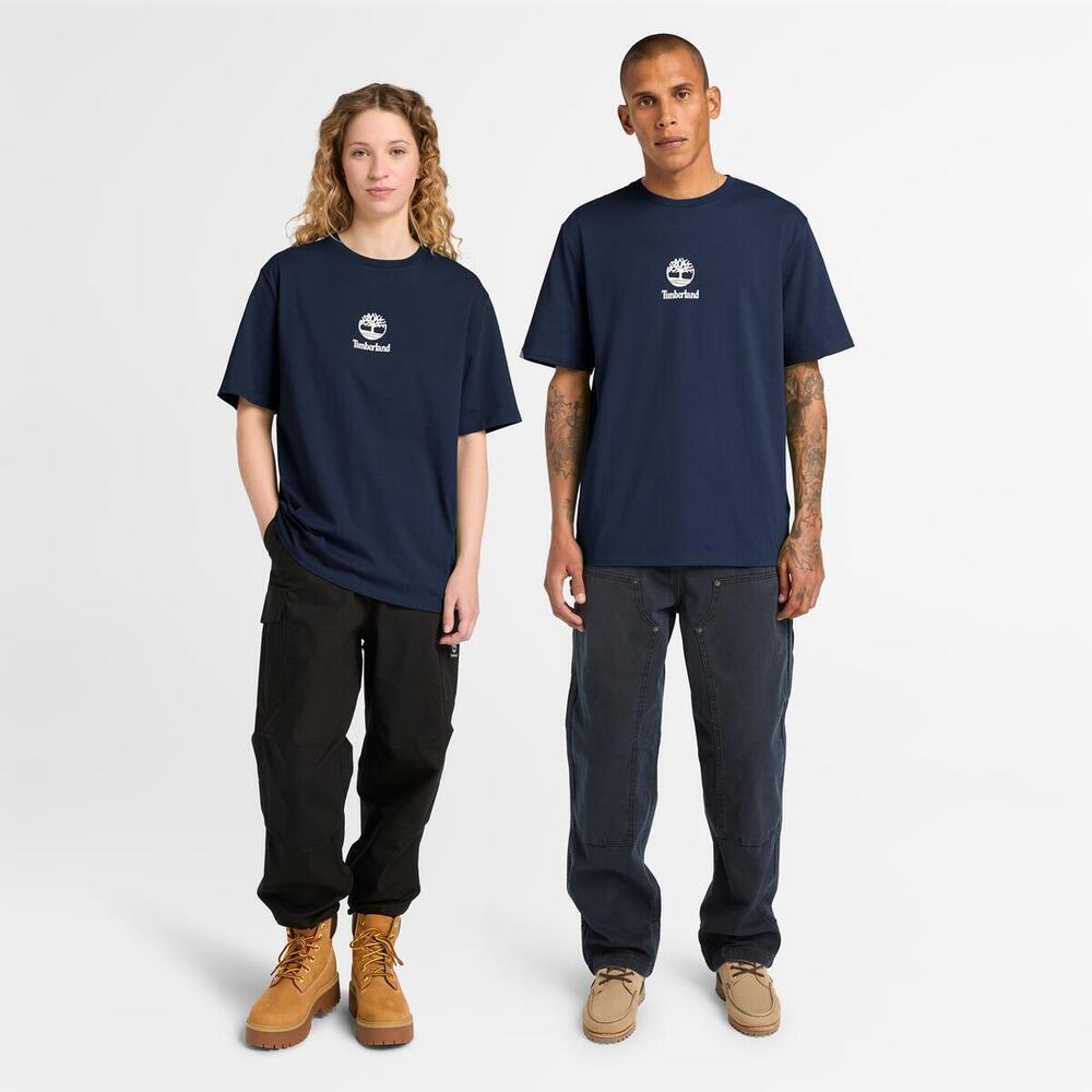 スタック ロゴ 半袖 Tシャツ ユニセックス image number 1