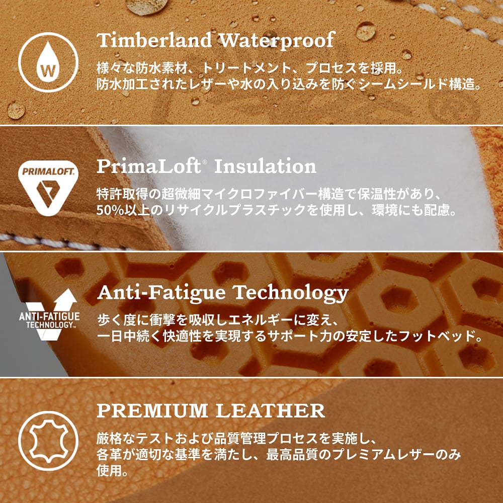 【定番】6インチ プレミアム ウォータープルーフ ブーツ レディース image number 2