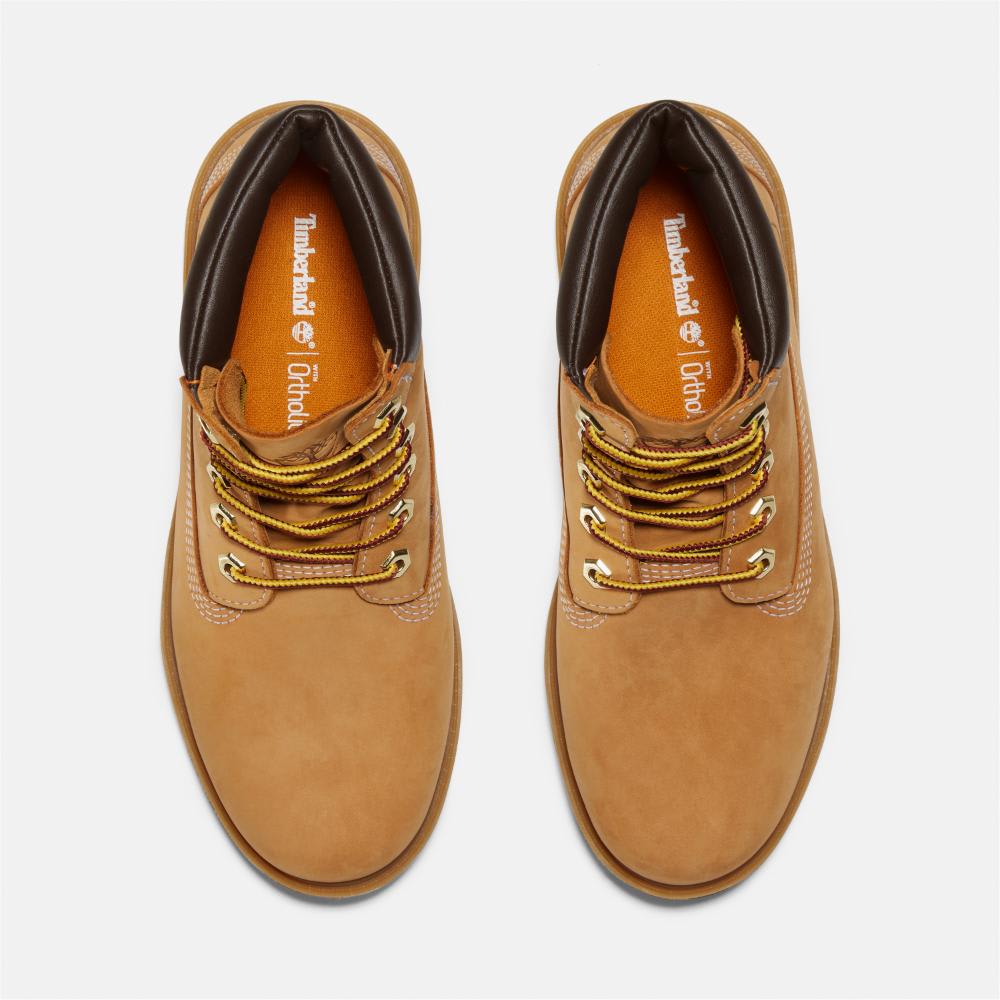 リンデン ウッド 6インチ レースアップ ウォータープルーフ ブーツ レディース image number 1