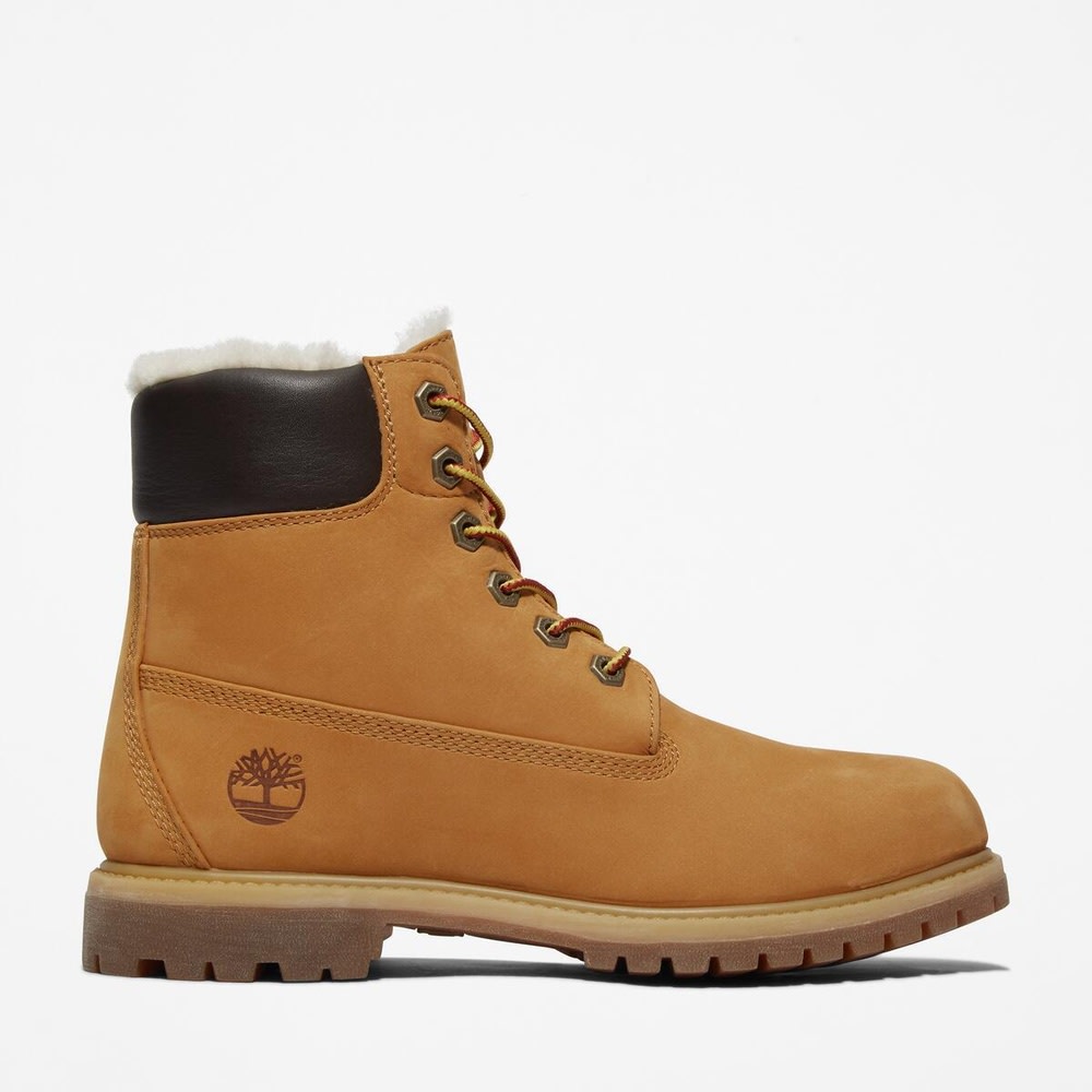 プレミアム 6インチ ウォームラインド ウォータープルーフ ブーツ レディース image number 0