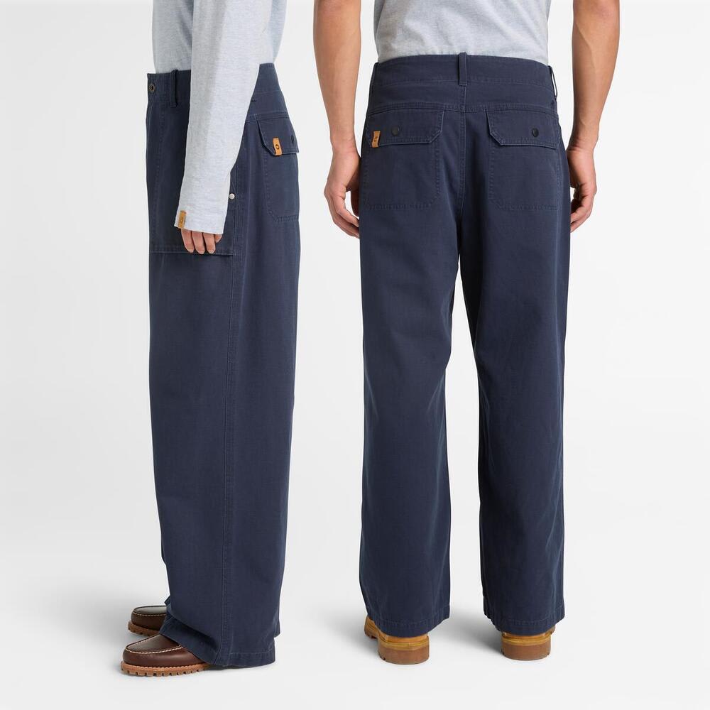 【TOKYO DESIGN COLLECTIVE】コットン ダック パンツ ユニセックス image number 1