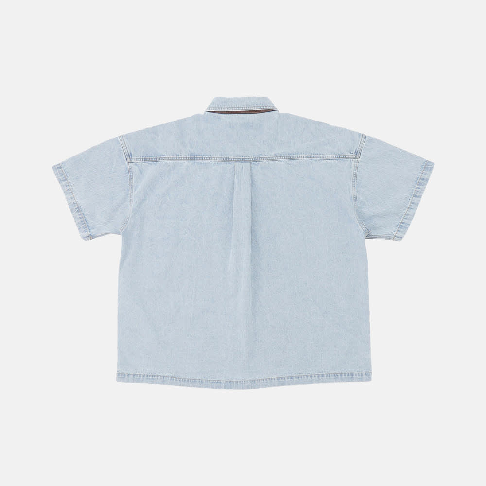 4月発売予定【TOKYO DESIGN COLLECTIVE】半袖 ワーク シャツ ユニセックス image number 1