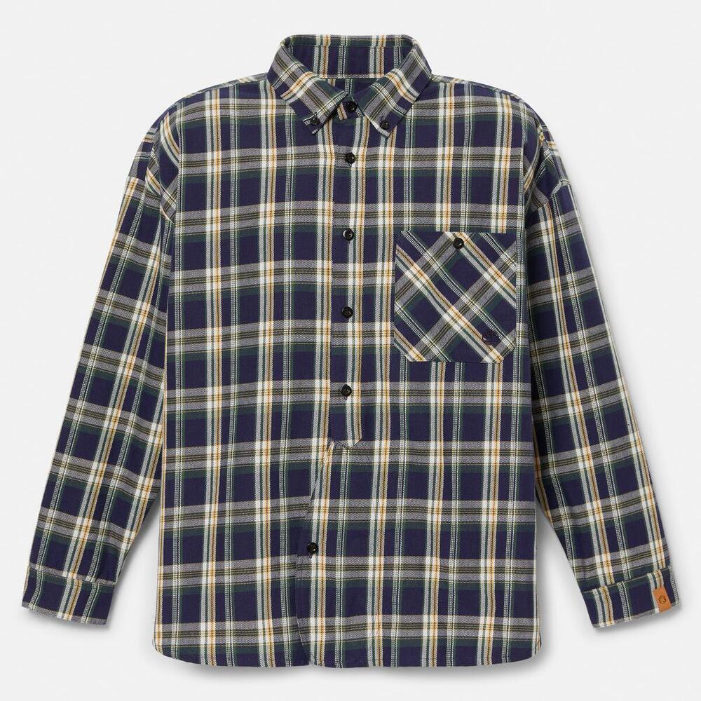 【TOKYO DESIGN COLLECTIVE】ヤーン ダイ プレイド 長袖 シャツ ユニセックス image number 11