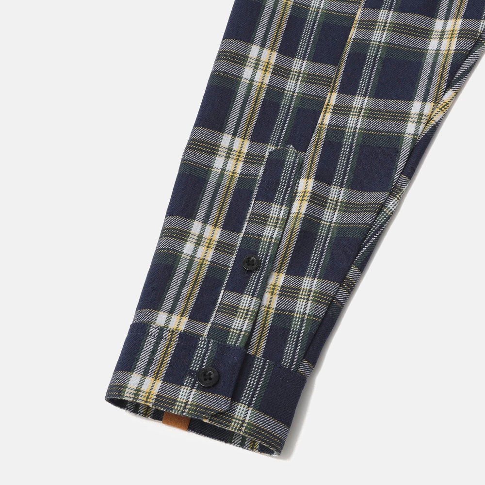 【TOKYO DESIGN COLLECTIVE】ヤーン ダイ プレイド 長袖 シャツ ユニセックス image number 5