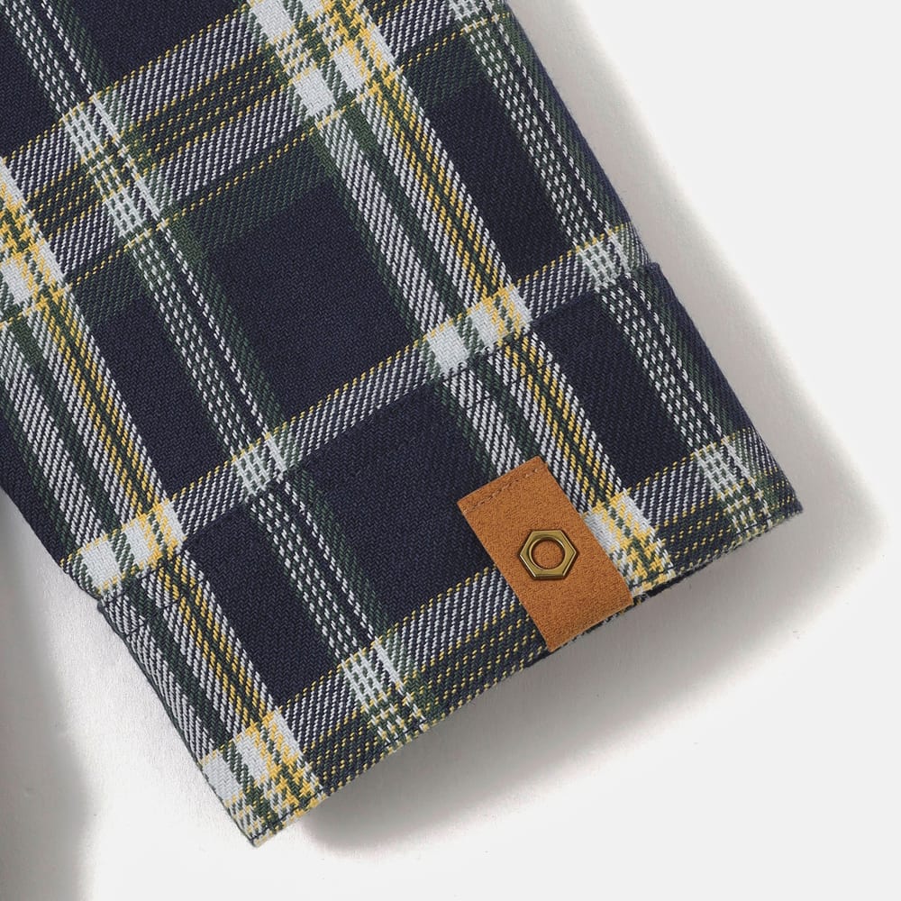 【TOKYO DESIGN COLLECTIVE】ヤーン ダイ プレイド 長袖 シャツ ユニセックス image number 9