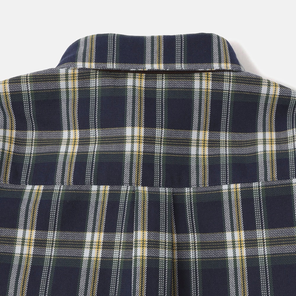 【TOKYO DESIGN COLLECTIVE】ヤーン ダイ プレイド 長袖 シャツ ユニセックス image number 4