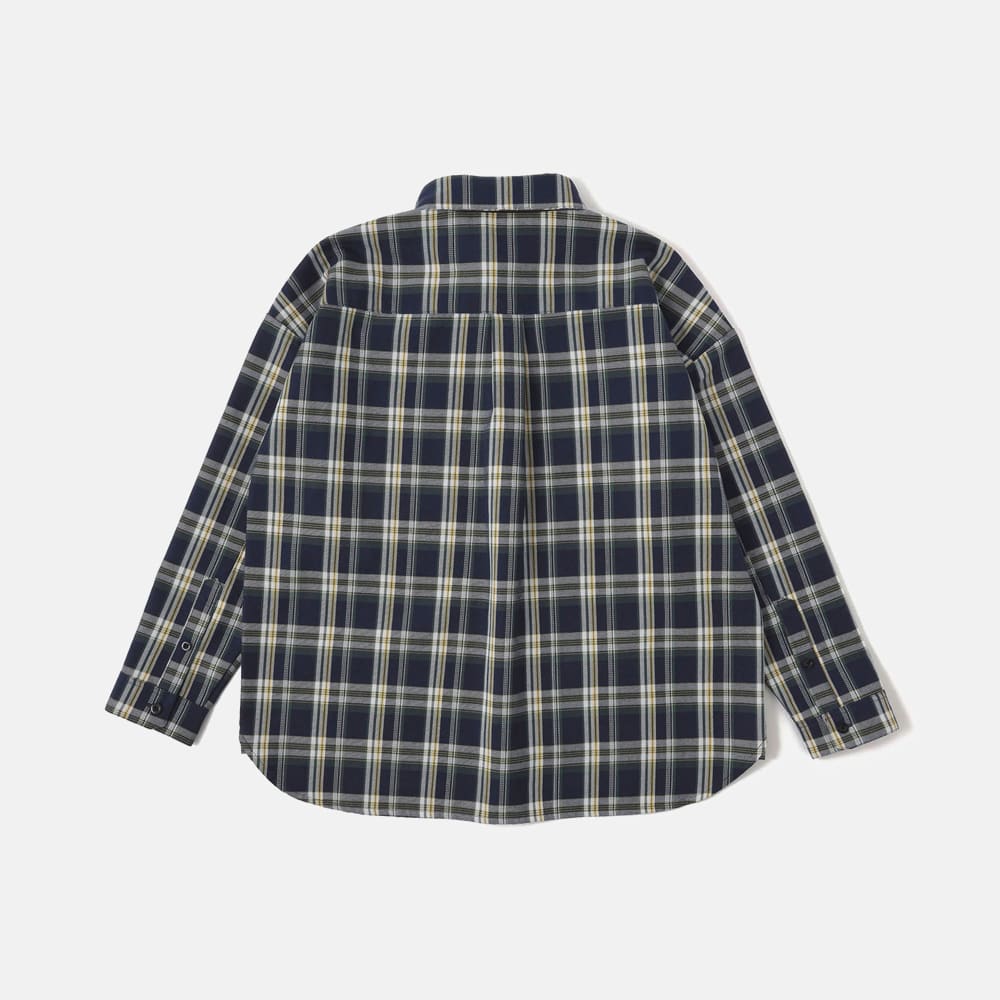 【TOKYO DESIGN COLLECTIVE】ヤーン ダイ プレイド 長袖 シャツ ユニセックス image number 10