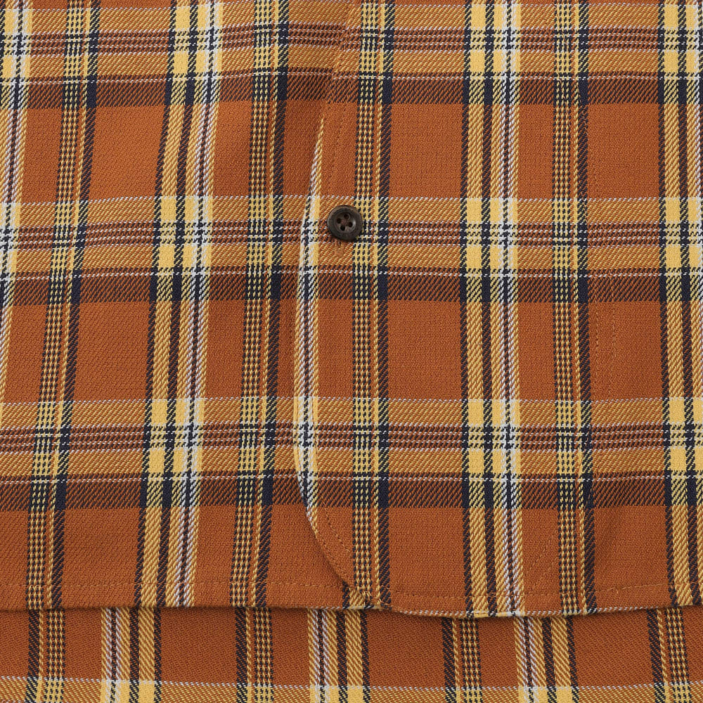 【TOKYO DESIGN COLLECTIVE】ヤーン ダイ プレイド 長袖 シャツ ユニセックス image number 6