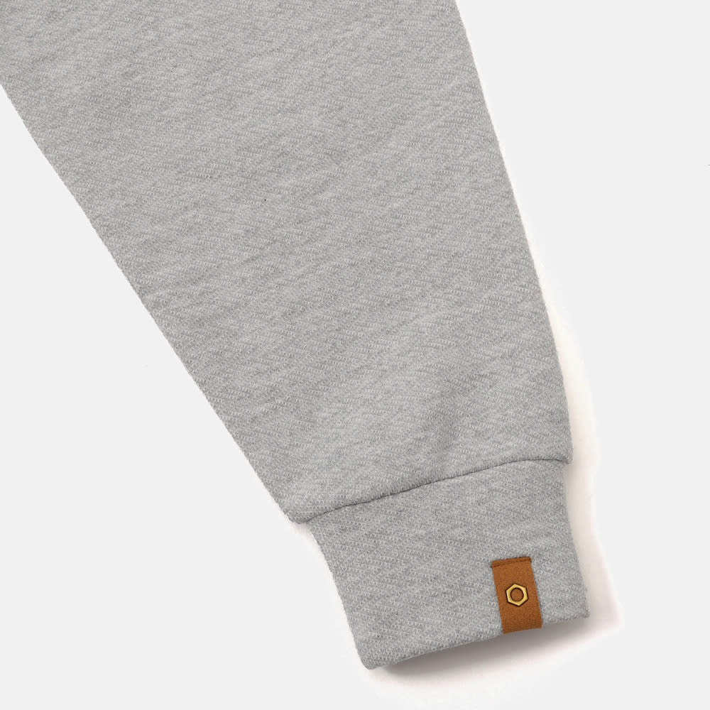 【TOKYO DESIGN COLLECTIVE】ヘリンボーン フルジップ スウェットシャツ ユニセックス image number 10