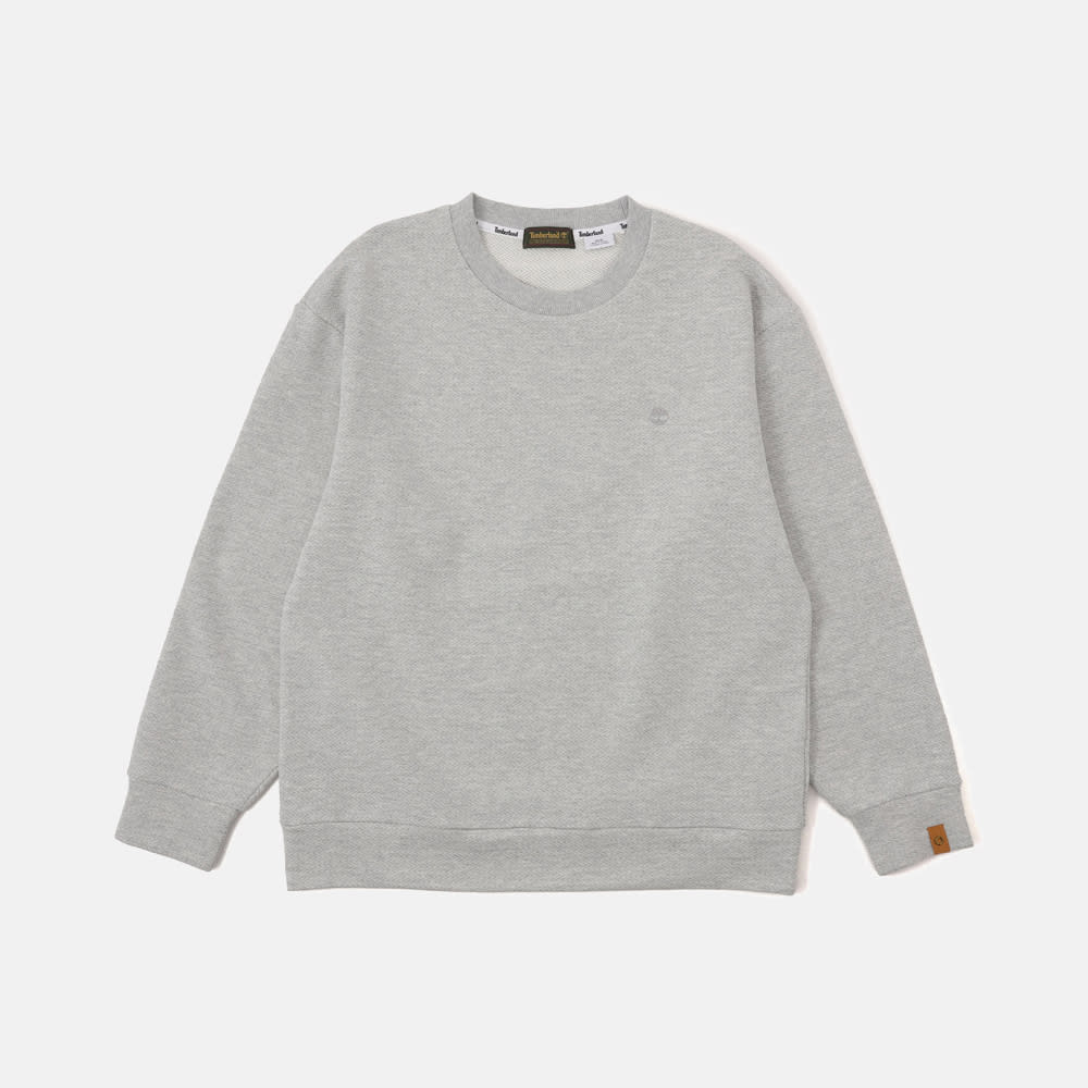 【TOKYO DESIGN COLLECTIVE】ヘリンボーン クルー スウェットシャツ ユニセックス image number 4