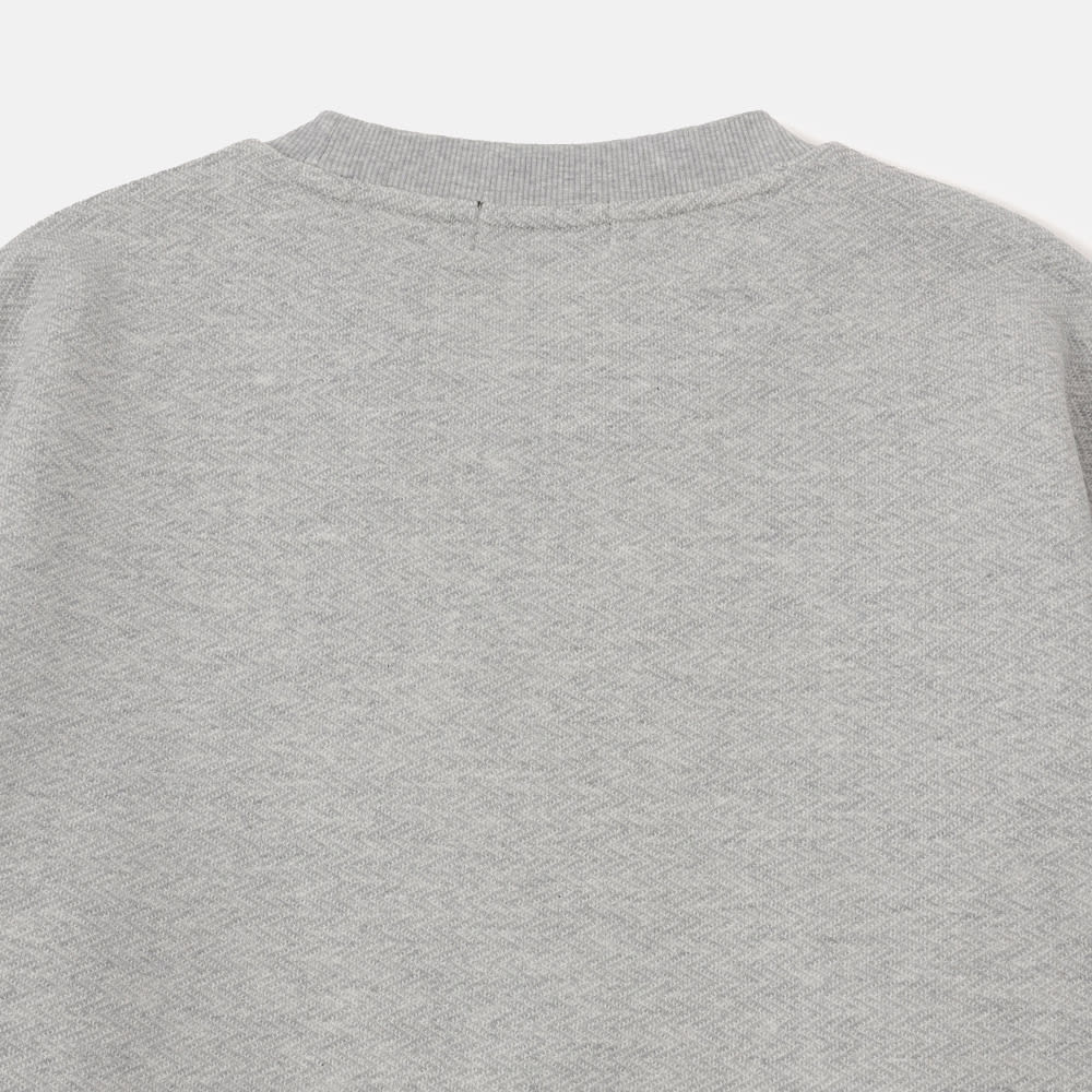 【TOKYO DESIGN COLLECTIVE】ヘリンボーン クルー スウェットシャツ ユニセックス image number 7