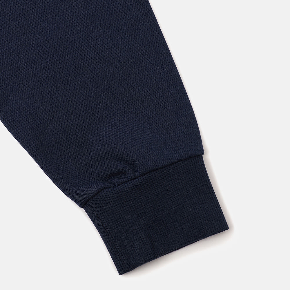 シリコン バッジ クルーネック スウェット シャツ メンズ image number 4