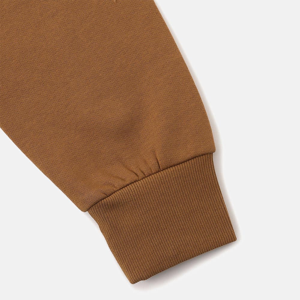 シリコン バッジ クルーネック スウェット シャツ メンズ image number 4