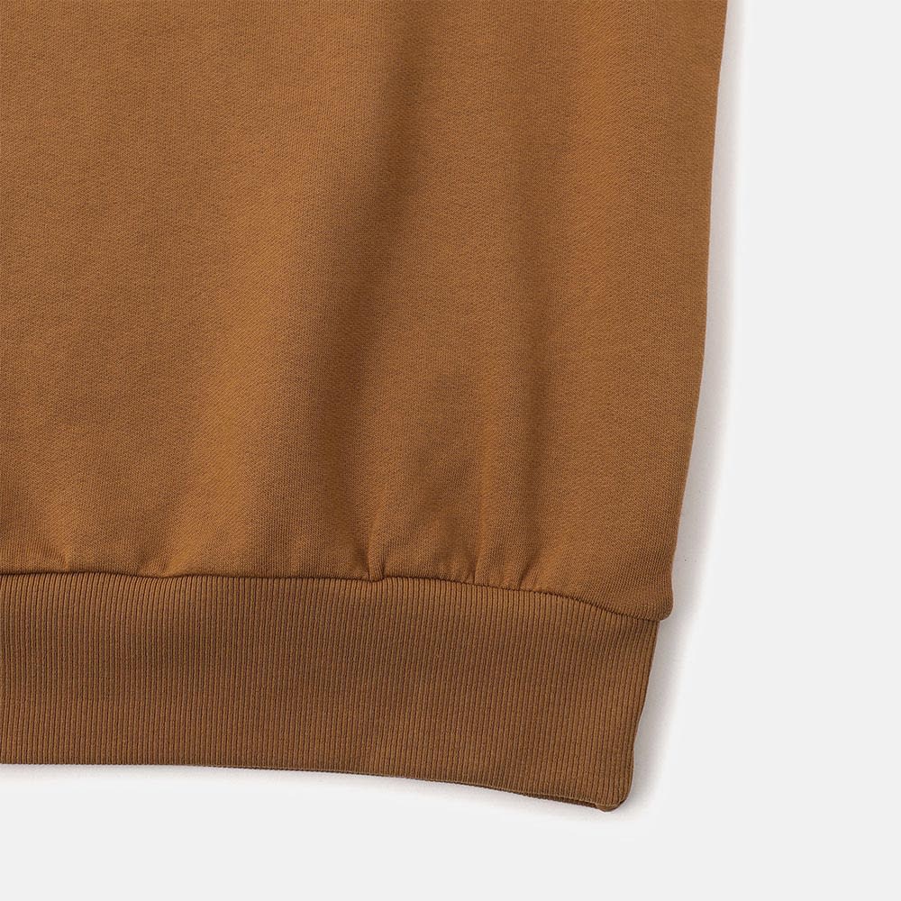 シリコン バッジ クルーネック スウェット シャツ メンズ image number 5