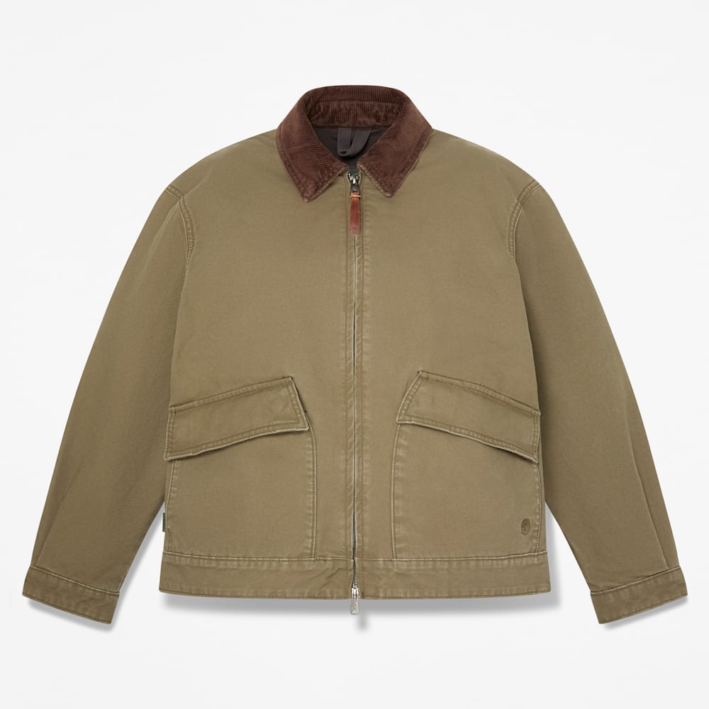 ウォッシュド キャンバス ジャケット レディース image number 0