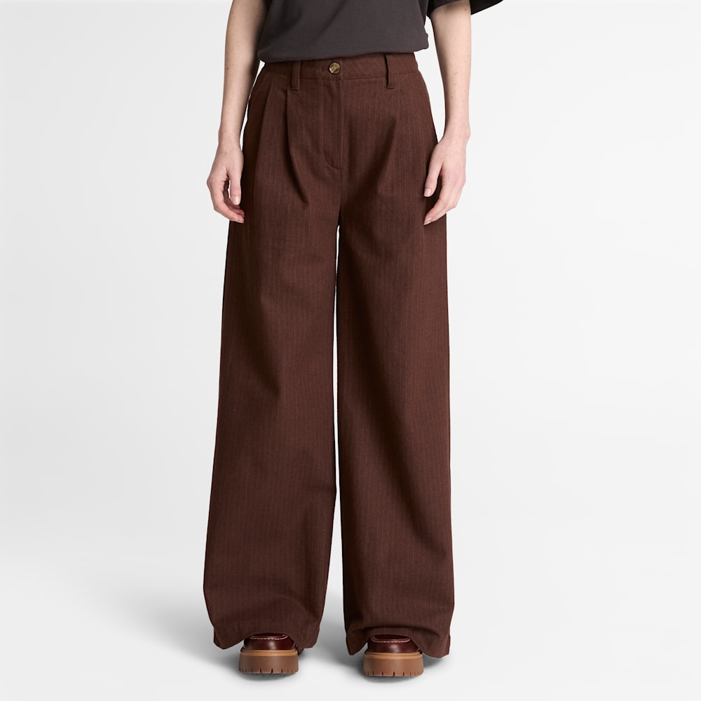 ウール ルック パンツ レディース image number 1