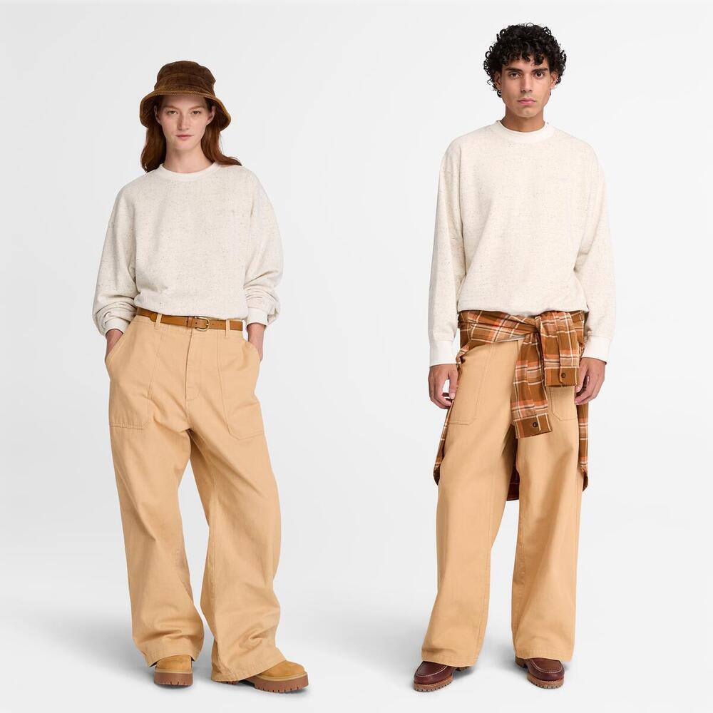【10月発売予定】ネップ クルーネック スウェットシャツ ユニセックス image number 1