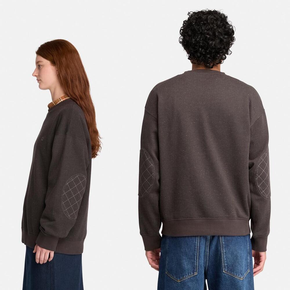 ネップ クルーネック スウェットシャツ ユニセックス image number 2