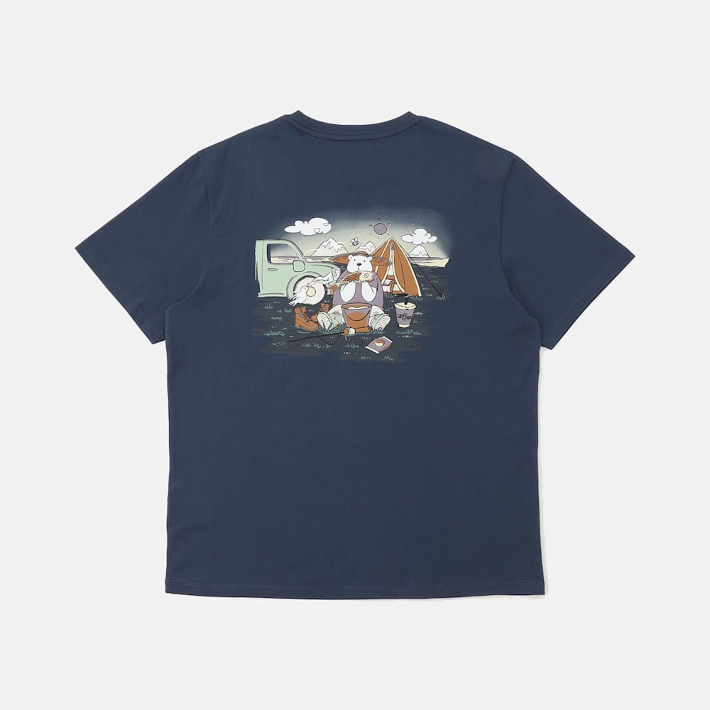 【WEB限定】ベア フィッシュ グラフィック Tシャツ ユニセックス image number 1