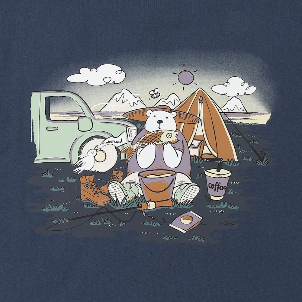 【WEB限定】ベア フィッシュ グラフィック Tシャツ ユニセックス image number 7