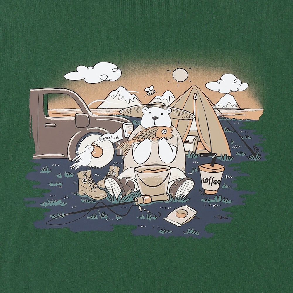 【WEB限定】ベア フィッシュ グラフィック Tシャツ ユニセックス image number 7