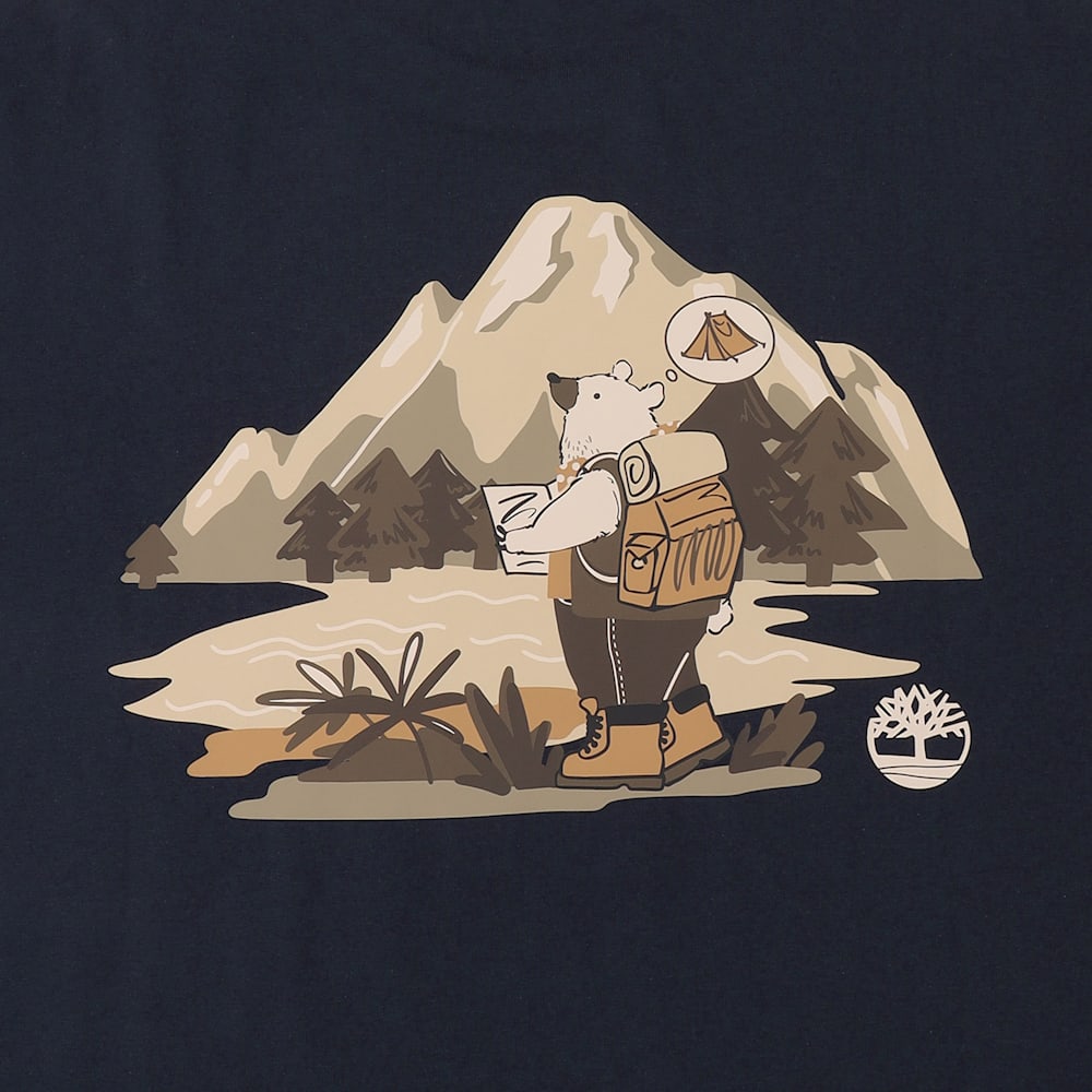 【WEB限定】ベア キャンプ グラフィック Tシャツ ユニセックス image number 7