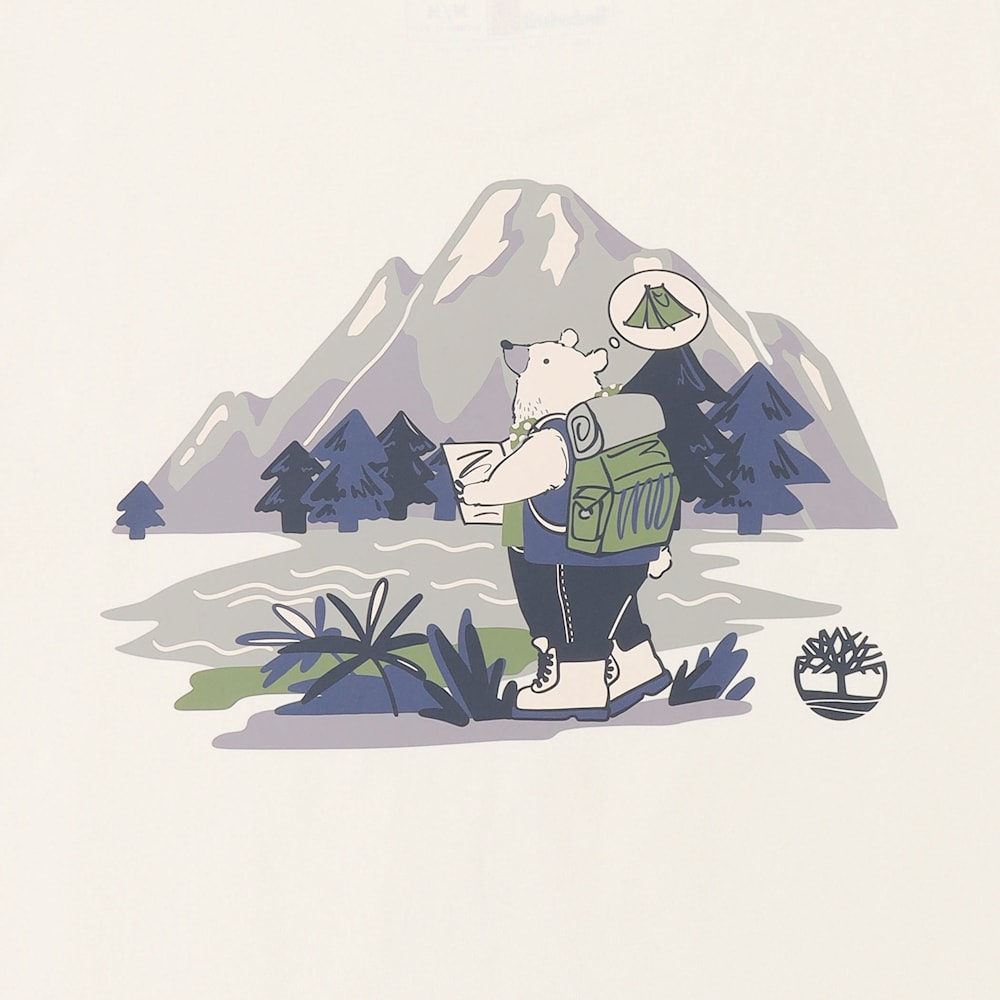 【WEB限定】ベア キャンプ グラフィック Tシャツ ユニセックス image number 7