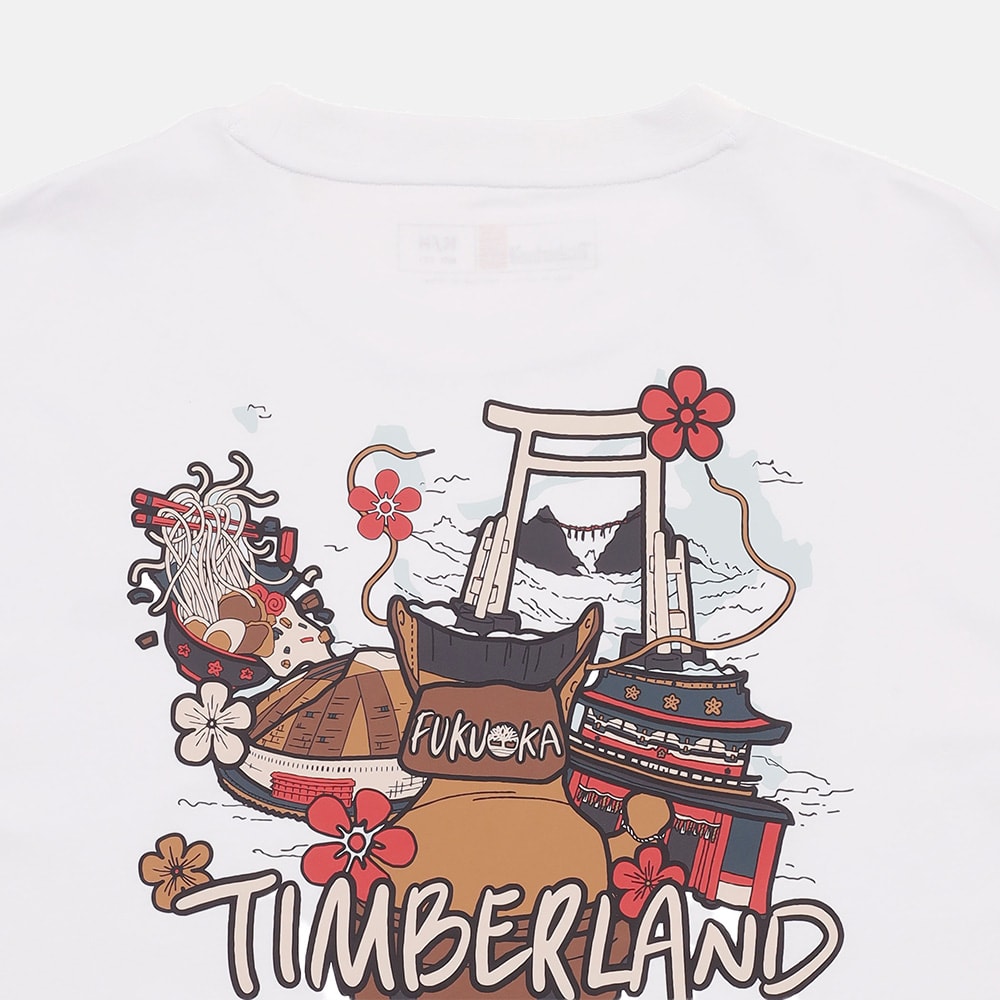 FUKUOKA シティ 半袖 Tシャツ ユニセックス image number 2