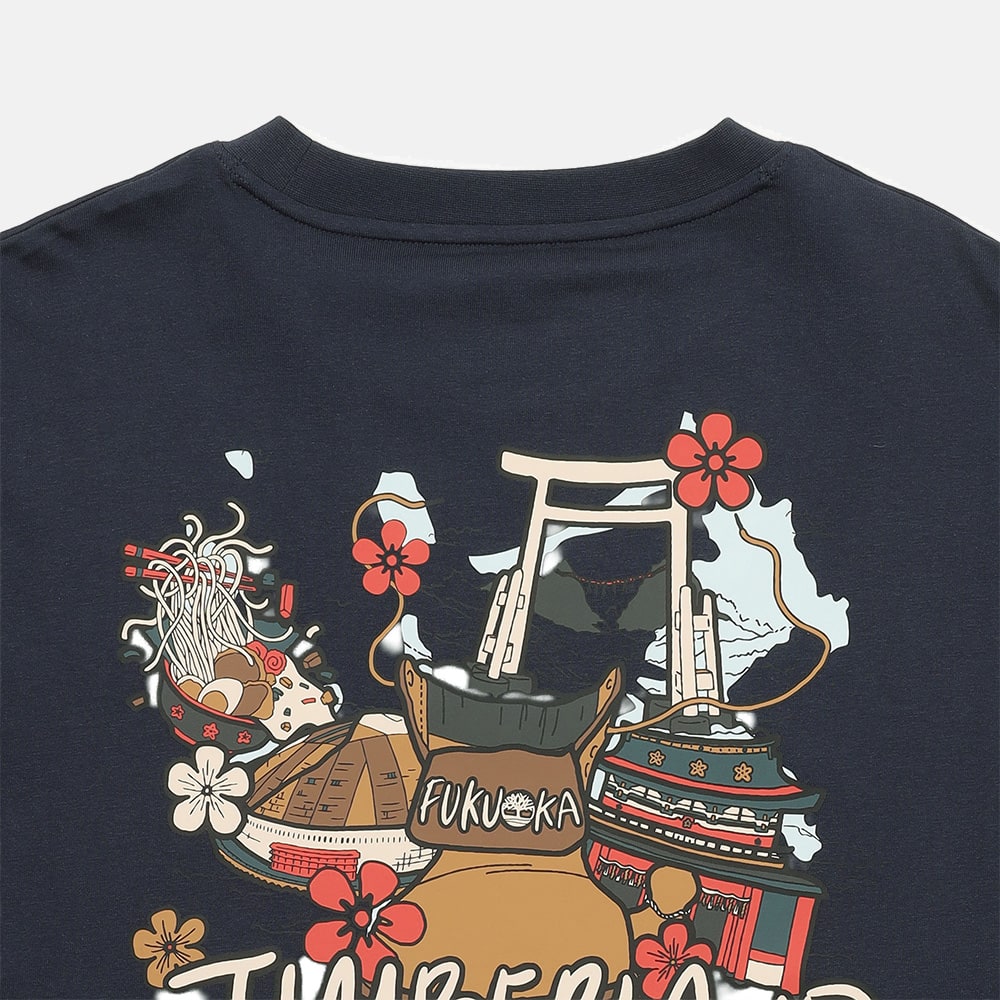 FUKUOKA シティ 半袖 Tシャツ ユニセックス image number 2