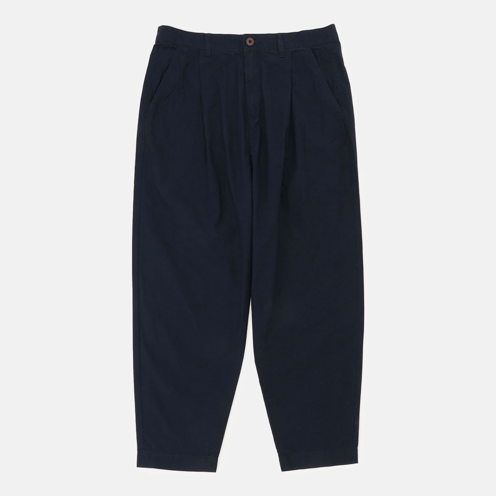 ポプリン ワン プリーツ チノ パンツ メンズ image number 0